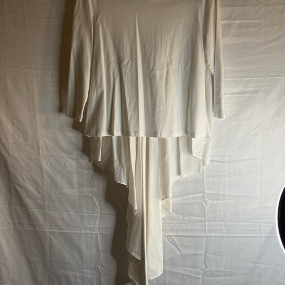 Cream 3/4 Sleeve Crew Neck Camisole for Brides - Picture 1 of 2
